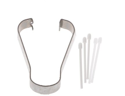 Refill Tip Voor Samsung Galaxy Note 5 / 4 /3 Stylus Pen Vervanging Nib Met Clip wit