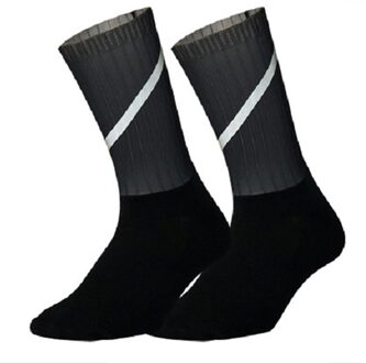 Reflecterende Compressie Fietsen Sokken Mannen Vrouwen Beroep Fiets Mtb Sport Running Sokken Ademende Sneakers Sport Sok 02