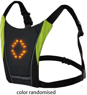 Reflecterende Led Flash Rijden Vest Hoge Zichtbaarheid Night Running Fietsen Paardrijden Outdoor Activiteiten Light Up Safety Fi