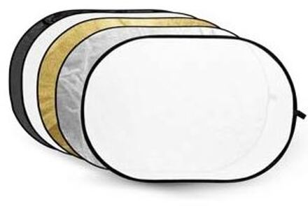 reflectieschermen 5-in-1 Gold, Silver, Black, White, Translucent - 120x180cm