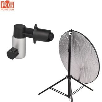 Reflector Beugel Verticale Clip Voor Fotografie Panel Reflector Diffuser Bracket Swivel Hoofd Reflector Arm Ondersteuning