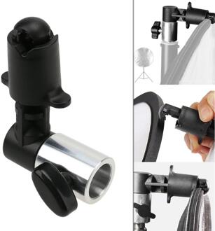 Reflector Clip Foto Video Fotografie Studio Achtergrond Reflector Softbox Disc Houder Clip Adapter Bracket Voor Light Stand