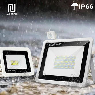 Reflector Floodlight Motion Sensor LED Floodlight Waterproof Outdoor Wall Garden 10W 20W 30W 50W 100W 220V LED Spotlight Lamp