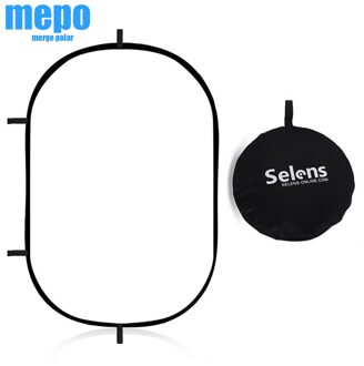 Reflector Fotografie Licht Diffuser Translucent Fotografie Afbeelding Reflector Draagbare Ovale Dslr Camera Licht Reflector 60x90cm