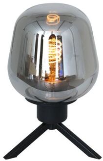 Reflexion Tafellamp Rookglas Zwart