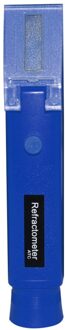 Refractometer Alcoholmeter Alcohol Meter 0 ~ 80% V/V Atc Vodka Whisky Alcohol Procent Gereedschap Hydrometer Concentratie Geesten Test Blauw