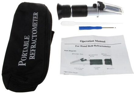 Refractometer Voor Automotive Antivries Tester Antivries Water Batterij Vegen Wassen Rha 503ATC Refractometer