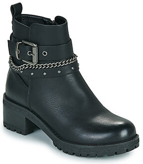 Refresh Enkellaarzen Refresh 172918-BLACK" Zwart - 36,37,38,39