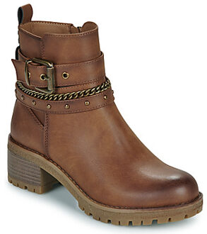Refresh Enkellaarzen Refresh 172918-CAMEL" Bruin - 36,38,39,40