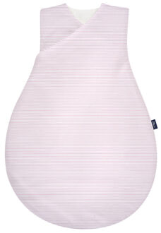 ® Baby aankleedkussen platte stof roos striped Roze/lichtroze - 110 cm