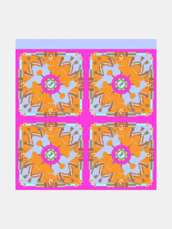 ® blouse monza belt paard elegantie - maat XXXL Veelkleurig