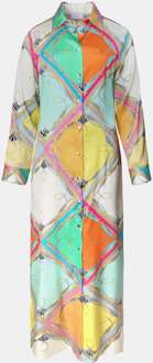 ® jurk francis bay kleurrijke ruitprint Print / Multi - XXL