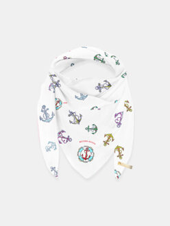 ® sjaal cannes anker icoon print - maat One size Veelkleurig