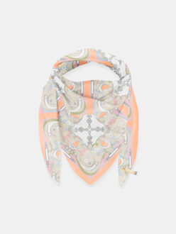 ® sjaal cannes pastel ketting elegantie - maat One size Taupe