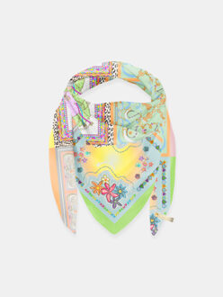 ® sjaal st. tropez zonnig patchwork - maat One size Veelkleurig