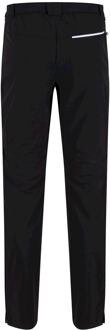 Regatta Berg afritsbroek voor heren (Zwart/Zwart) - 40 Kort