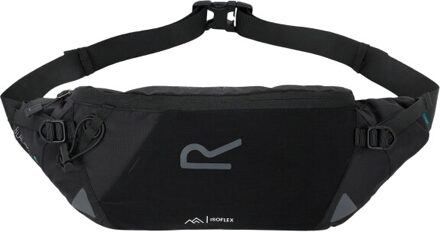 Regatta Blackfell 4 reflecterende 5l heuptas - maat One size Zwart