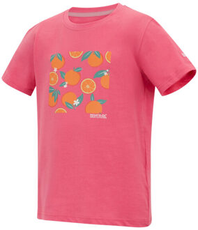 Regatta Bosley oranje t-shirt kinderen/kinderen Roze - 104