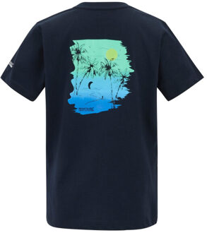 Regatta Bosley rug t-shirt voor kinderen/kinderen - maat 146/152 Blauw