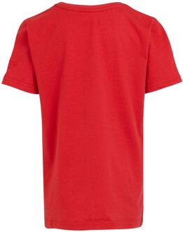 Regatta Bosley VII Hawaii Palmboom T-Shirt Kinderen/Kinderen (Gevaar Rood) - maat 3-4J / 98-104cm