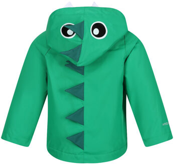 Regatta Boy's Regatta Infants Dino Waterproof Animal Winter Coat in Green Groen