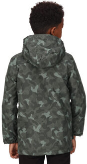 Regatta Boy's Regatta Juniors Salman Insulated Jacket in Khaki - maat 3-4J / 98-104cm Groen