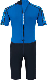 Regatta Camo Wetsuit Kinderen/Kinderen (Olympisch Blauw/Navy) Navy/blauw - 11-12J / 146-152cm