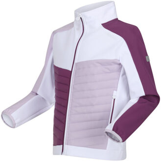 Regatta Childrens/kids brynden gewatteerde full zip soft shell jas - maat 170/176 Wit