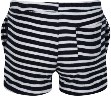Regatta Childrens/Kids Dayana Towelling Stripe Casual Shorts (Marine / Wit) Navy - 11-12J / 146-152cm