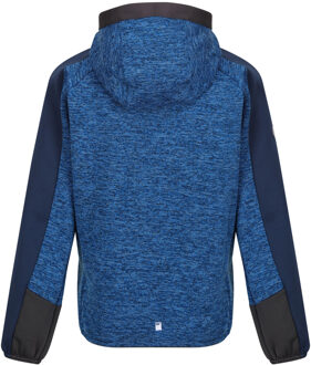 Regatta Childrens/kids dissolver vi marl fleece full zip hoodie Hemelsblauw