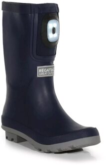 Regatta Childrens/kids fairweather shine brite light wellington boots Blauw - 34,5