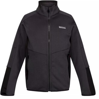 Regatta Childrens/kids highton iii full zip fleece jacket Antraciet - 104