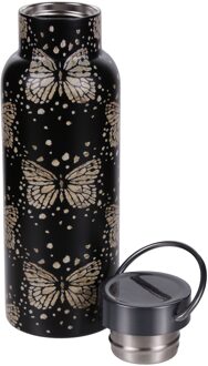 Regatta Christian Lacroix Vlinders 500ml Waterfles (Berichten) - maat Zwart en Gebroken Wit