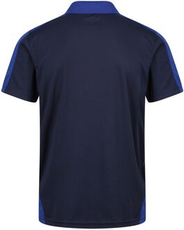 Regatta Contrast Coolweave Pique Polo Shirt (Marine/Nieuw Koninklijk) - maat L Navy