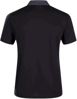 Regatta Contrast Coolweave Pique Polo Shirt (Zwart/Seal Grijs) - 4XL