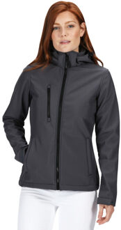 Regatta Dames 3 layer membrane soft shell jas - maat 36 Grijs