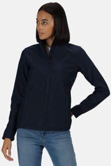 Regatta Dames a bedrukbare soft shell jas Blauw - 34