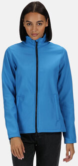 Regatta Dames a bedrukbare soft shell jas Blauw - 38