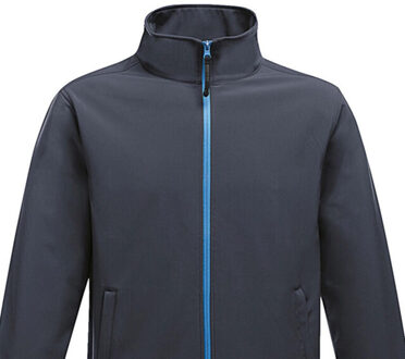 Regatta Dames a bedrukbare soft shell jas Blauw - 44