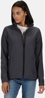 Regatta Dames Ablaze Printable Softshell Jas (Grijs/Zwart) - EU 48 / UK 20
