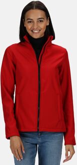 Regatta Dames Ablaze Printable Softshell Jas (Rood/Zwart) - EU 40 / UK 12