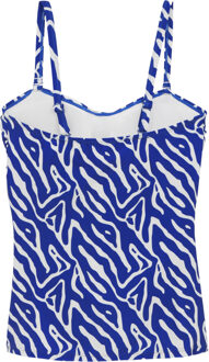 Regatta Dames aceana iii abstract tankini top Blauw - EU 38 / UK 10