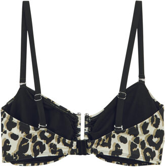 Regatta Dames aceana iii luipaardprint bikinitop Naturel - EU 48 / UK 20