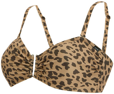 Regatta Dames aceana iii luipaardprint bikinitop Veelkleurig - 40