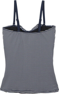 Regatta Dames aceana iii seeksucker tankini top Navy