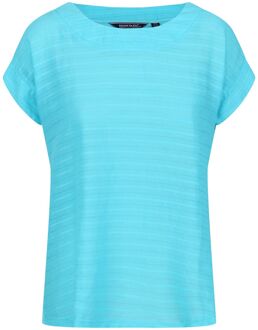 Regatta Dames adine gestreept t-shirt Blauw - 38