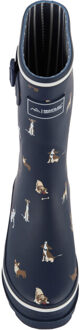 Regatta Dames amelia dogs wellington laarzen Blauw - 37
