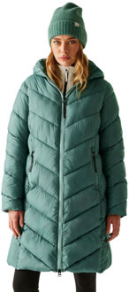 Regatta Dames anita gewatteerde jas Groen - 36