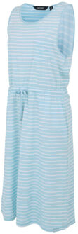 Regatta Dames ariena gestreepte casual jurk Blauw - 40