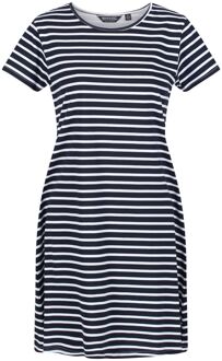 Regatta Dames balia stripe swing dress Blauw - 34